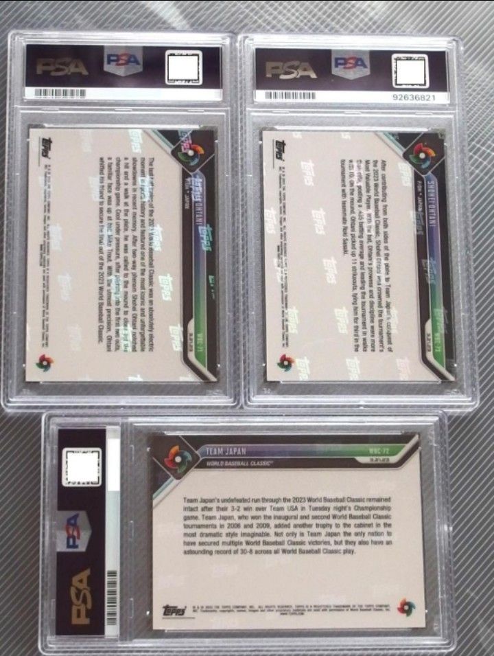psa10 2023 Topps Now WBC 大谷翔平 3連番 - メルカリ|MLB psa10 2023 Topps Now WBC 大谷翔平 3連番 - メルカリ|MLB