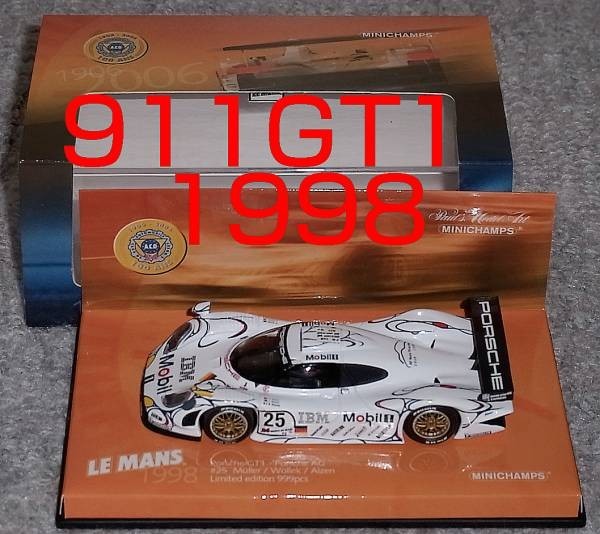 ACO別注 1/43 ポルシェ 911 GT1 25号 ルマン 1998 PORSCHE 24H