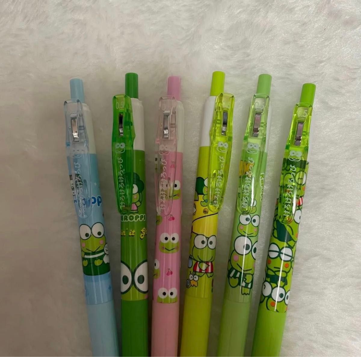 希少!けろけろけろっぴ ボールペン レトロ サンリオ サンリオ けろけろけろっぴ ボールペン 6本|Yahoo!フリマ(旧