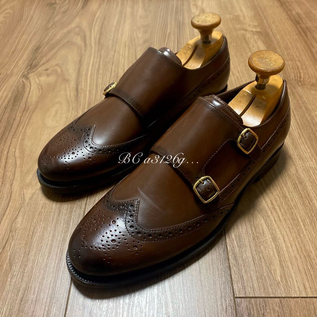 新品 定価12990円 ZARA 本革 ダブルモンクストラップシューズ 27 新品 定価12990円 ZARA 本革 ダブルモンクストラップシューズ 27