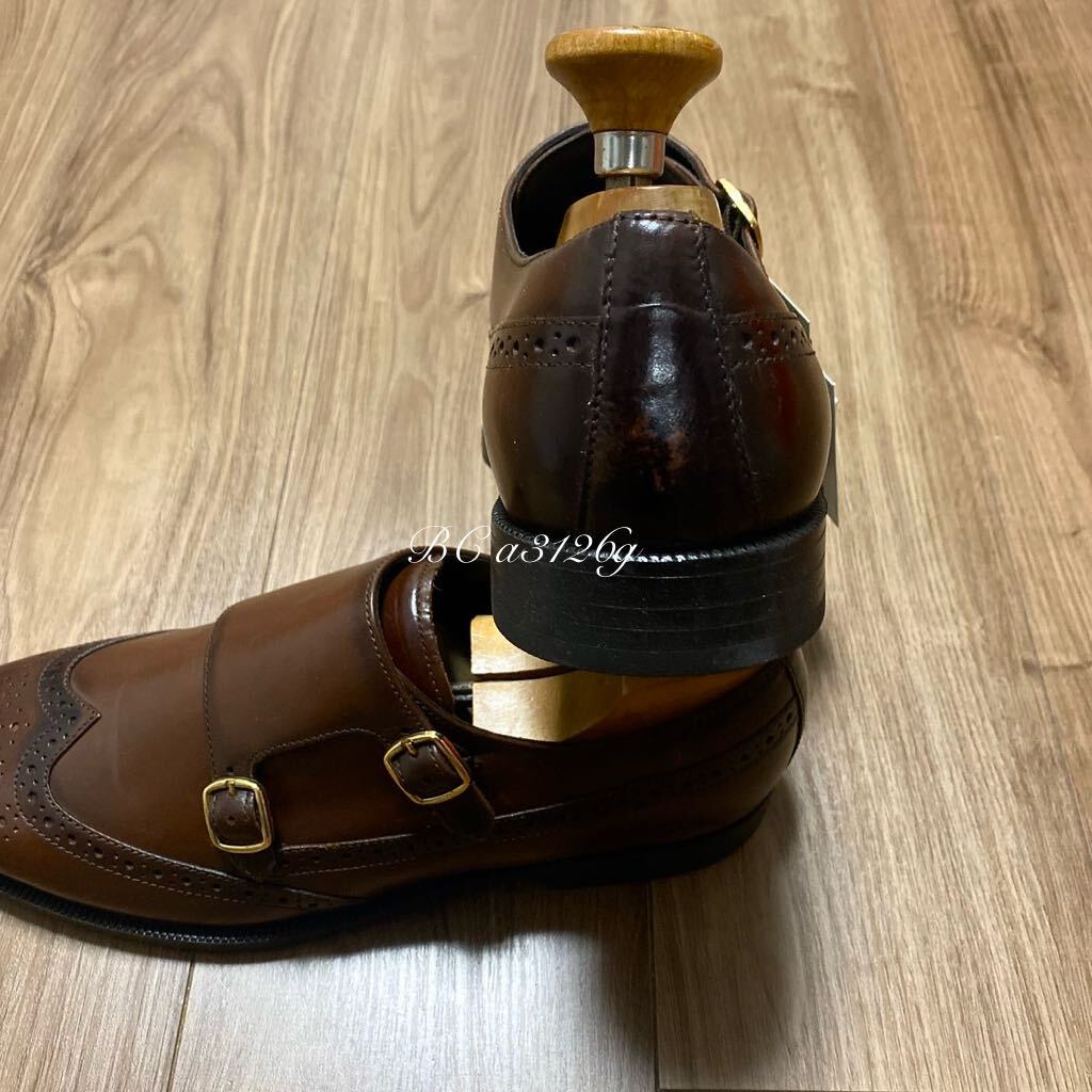 新品 定価12990円 ZARA 本革 ダブルモンクストラップシューズ 27 新品 定価12990円 ZARA 本革 ダブルモンクストラップシューズ 27