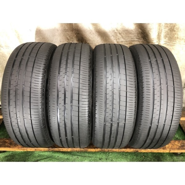 2021 year made groove equipped Dunlop VEURO VE304 225/60R18 100H 4ps.@/ Sapporo city pick up possible / used onroad tire ( summer tire ) Harrier F_122