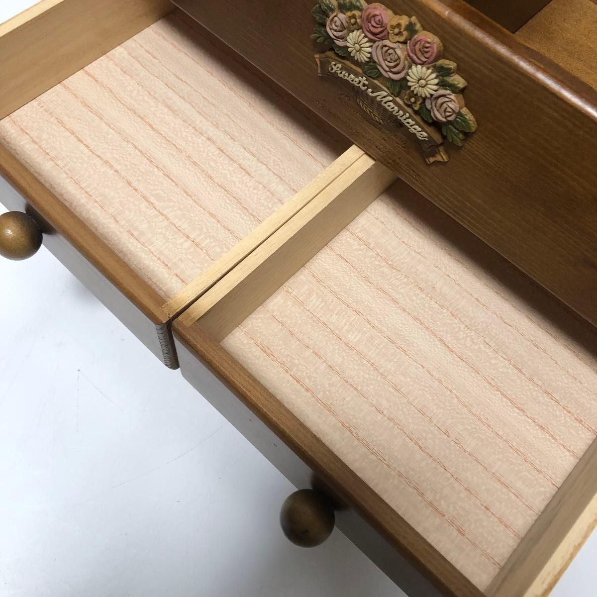 G-WOOD by gentie 木製 裁縫箱 ソーイングボックス 昭和レトロ G-WOOD by gentie 木製 裁縫箱 ソーイングボックス 昭和レトロ