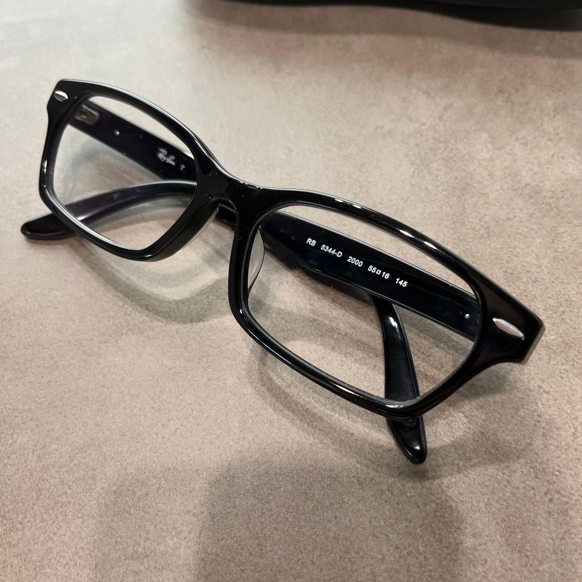 メガネ レイバン RB 5344-D 眼鏡 Ray-Ban ケース付 +1 75 遠視用 メガネ レイバン RB 5344-D 眼鏡 Ray-Ban ケース付 +1 75 遠視用