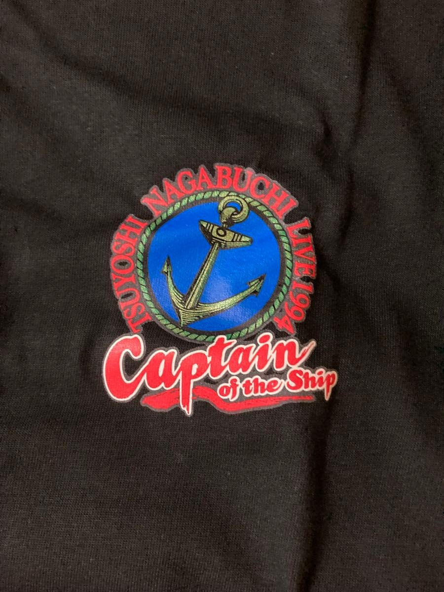 1994年長渕剛 Tシャツ ライブ'94 キャプテンオブザシップ長袖T 1994年長渕剛 Tシャツ ライブ'94 キャプテンオブザシップ長袖T