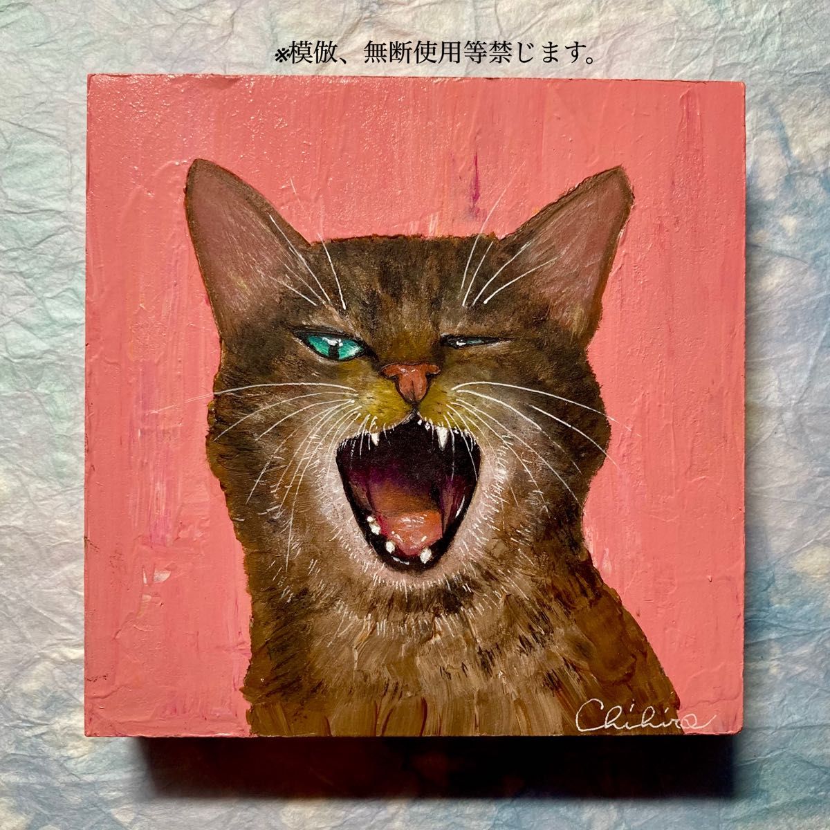 絵画 猫 ねこ 白い猫 アクリル画 立体アート 猫の絵 猫の置物 cat art 絵画 猫 アクリル画 猫の絵 猫の置物 猫のイラスト 立体アート