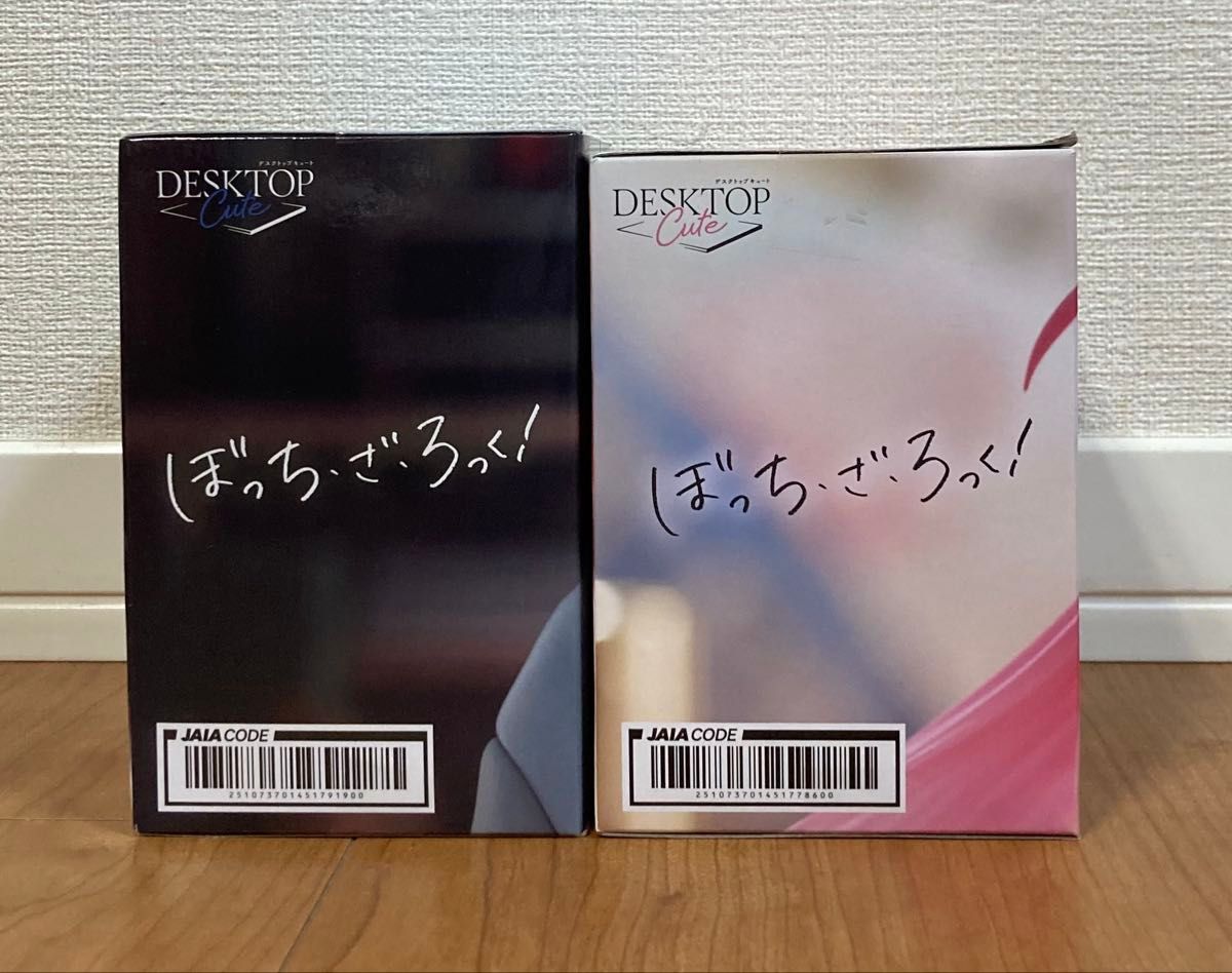 新品未開封 2種セット】ぼっちざろっく Desktop Cute フィギュア 新品未開封 2種セット】ぼっちざろっく Desktop Cute フィギュア