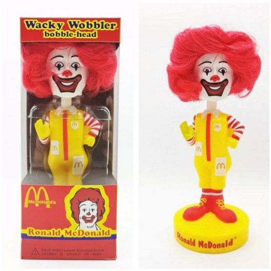 マクドナルド FUNKO ボビングヘッド フィギュア 2体セット マクドナルド FUNKO ボビングヘッド フィギュア 2体セット