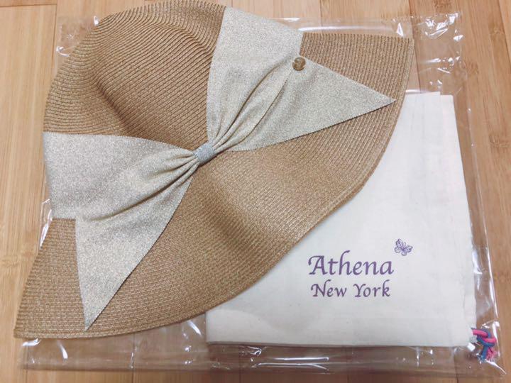 新品★Athena New York アシーナ ニューヨーク Risako リサコ 帽子 Glitter _画像1