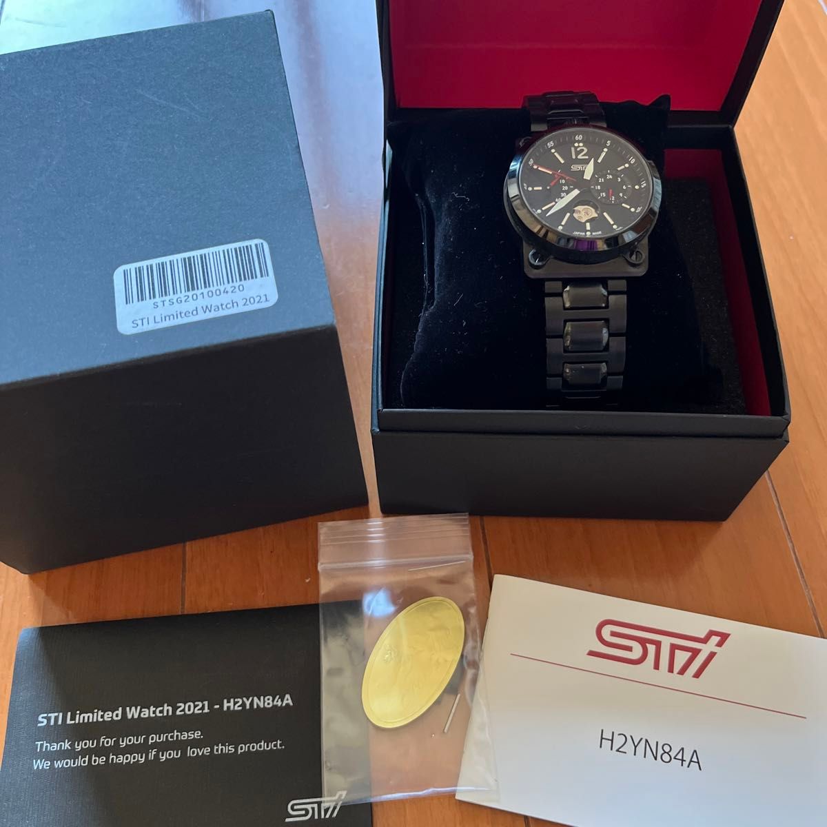 スバル STI Limited Watch 2021 【300本限定腕時計】|Yahoo スバル STI Limited Watch 2021 【300本限定腕時計】|Yahoo
