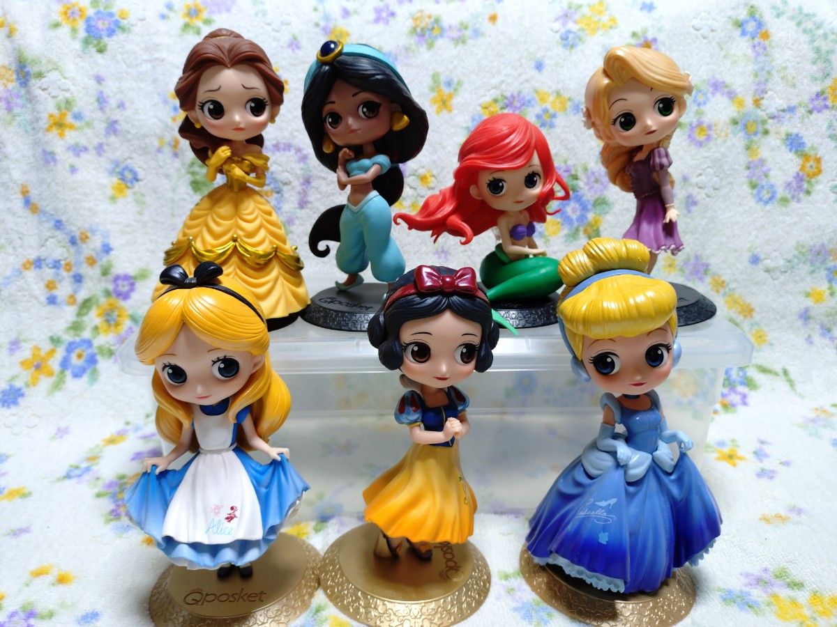 Qposket ディズニー プリンセス フィギュア 7体セット|Yahoo Qposket ディズニー プリンセス フィギュア 7体セット|Yahoo
