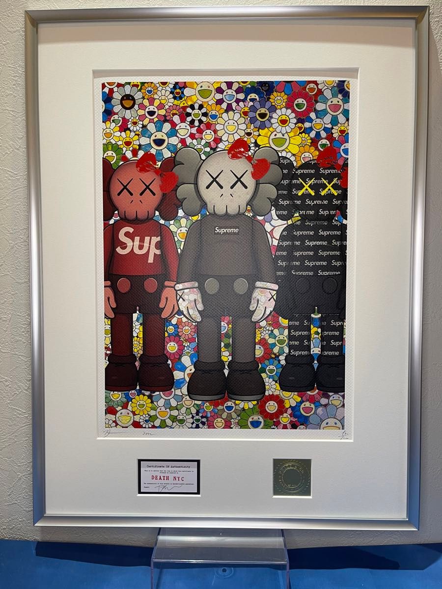 額装】Death NYC Ltd Ed ドラえもん/フラワー/ルイヴィトン 額装】Death NYC Ltd Ed ドラえもん/フラワー/ルイヴィトン
