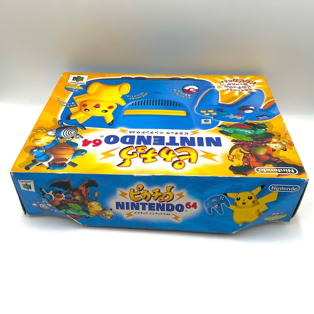本体美品 稀少 ニンテンドー64 本体 ピカチュウ ブルー イエロー 本体美品 稀少 ニンテンドー64 本体 ピカチュウ ブルー イエロー