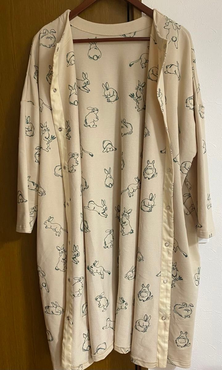 美品マーブルシュッド marble SUD うさぎ 刺繍 ワンピース 美品マーブルシュッド marble SUD うさぎ 刺繍 ワンピース