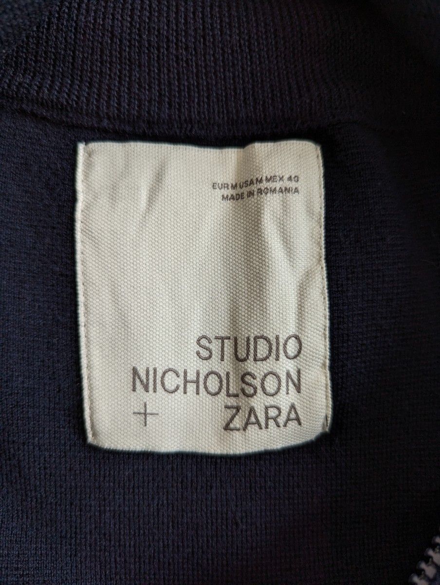STUDIO NICHOLSON + ZARA ウールジップアップニット Mサイズ STUDIO NICHOLSON + ZARA ウールジップアップニット Mサイズ