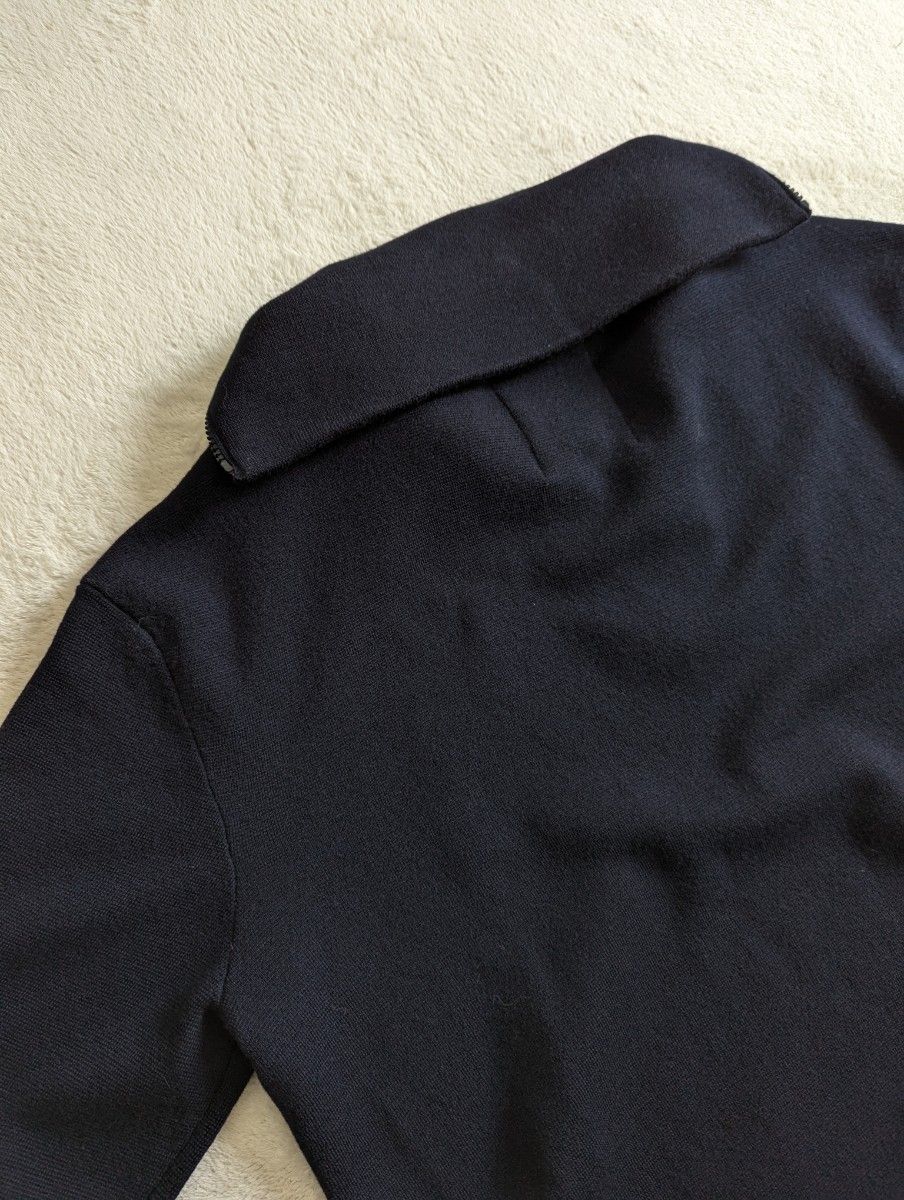 STUDIO NICHOLSON + ZARA ウールジップアップニット Mサイズ STUDIO NICHOLSON + ZARA ウールジップアップニット Mサイズ