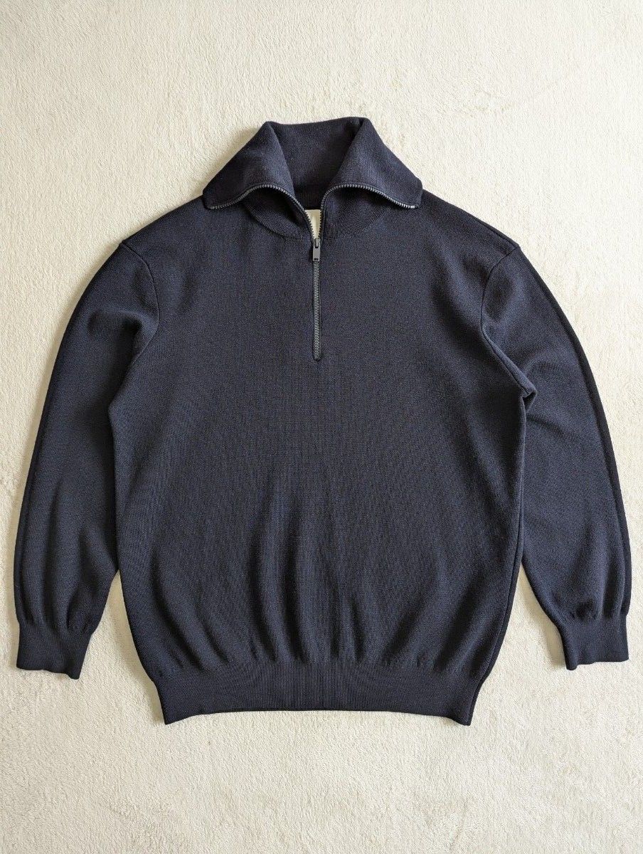 STUDIO NICHOLSON + ZARA ウールジップアップニット Mサイズ STUDIO NICHOLSON + ZARA ウールジップアップニット Mサイズ