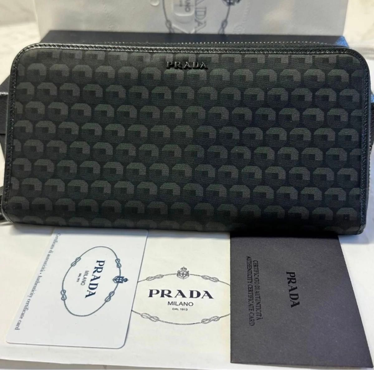 超良品 プラダ PRADA 財布 長財布 ナイロン ラウンドファスナー 超良品 プラダ PRADA 財布 長財布 ナイロン ラウンドファスナー