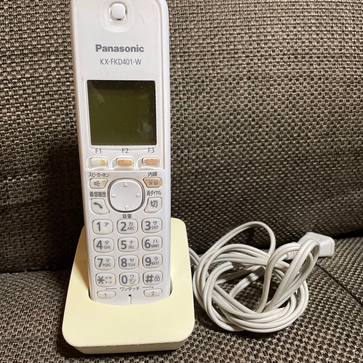panasonic電話機子器一台 KX-FKD401-W パナソニック 増設子機 panasonic電話機子器一台 KX-FKD401-W パナソニック 増設子機