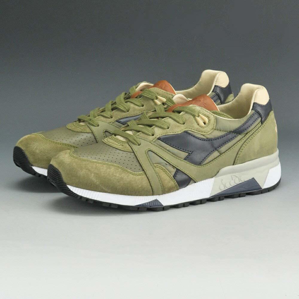 新品★DIADORA HERITAGE★N9000★オリーブ★27cm（８H）★35200円_画像1