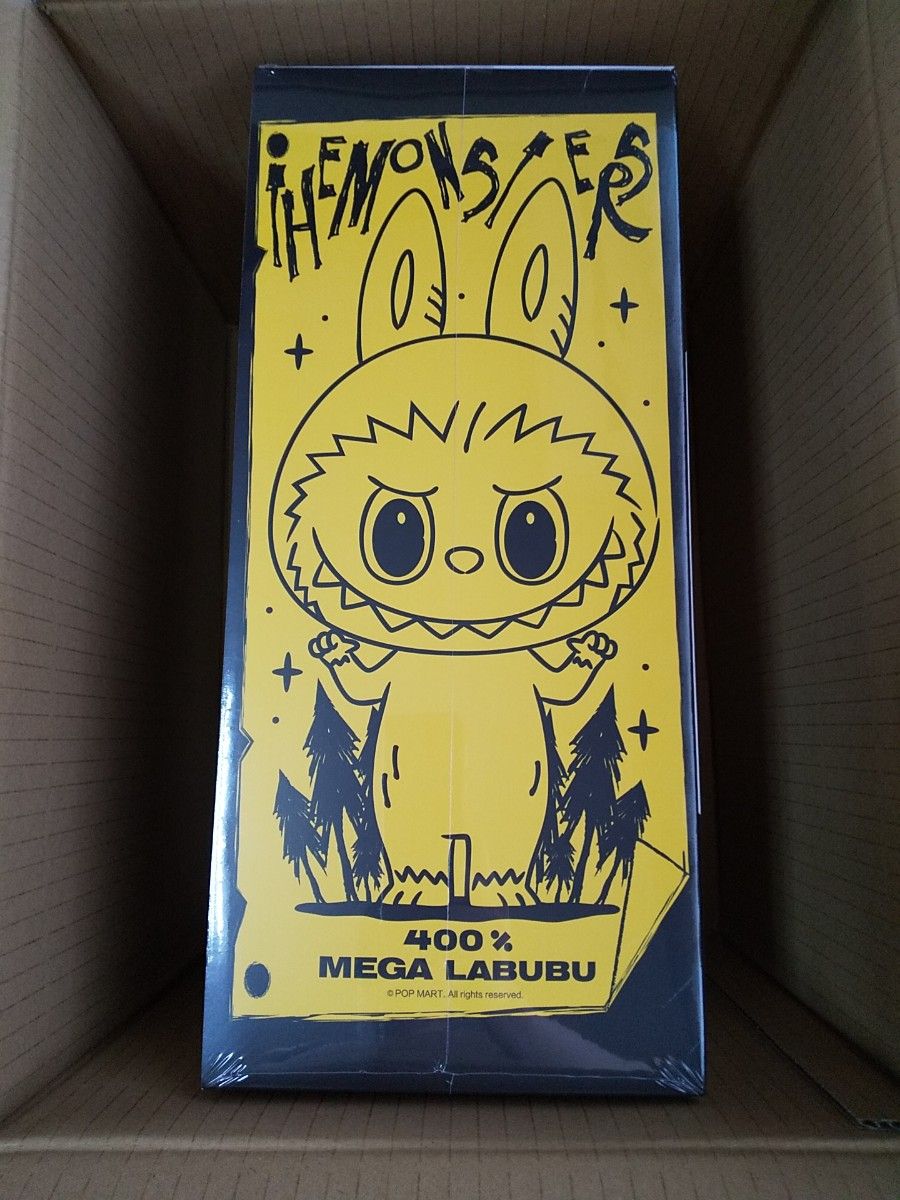 MEGA LABUBU 400% Sketch THE MONSTERS popmart ポップマート MEGA LABUBU 400% Sketch THE MONSTERS popmart ポップマート