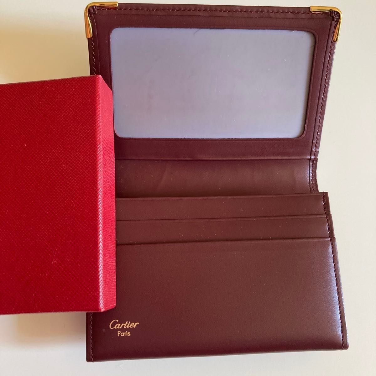 カルティエ 名刺入れ Cartier Caltier カルティエ 名刺入れ カードケース|Yahoo!フリマ(旧