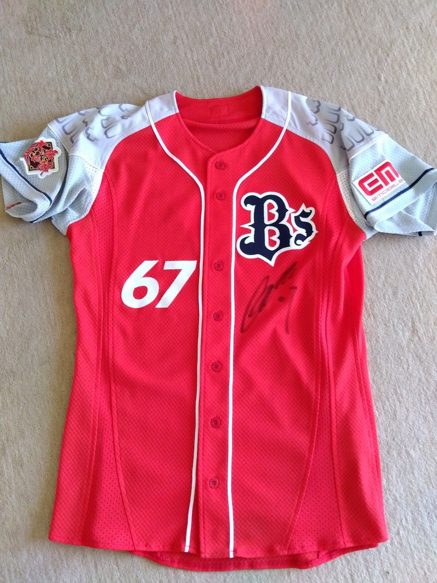 オリックス 2010年大坂夏の陣 67横山徹三選手実使用ユニフォーム オリックス 2010年大坂夏の陣 67横山徹三選手実使用ユニフォーム