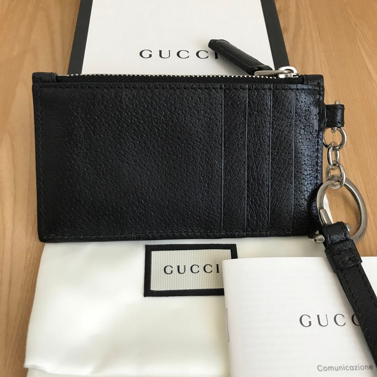 極美品 GUCCI グッチ ネックストラップ付き コインケース カード 極美品 GUCCI グッチ ネックストラップ付き コインケース カード