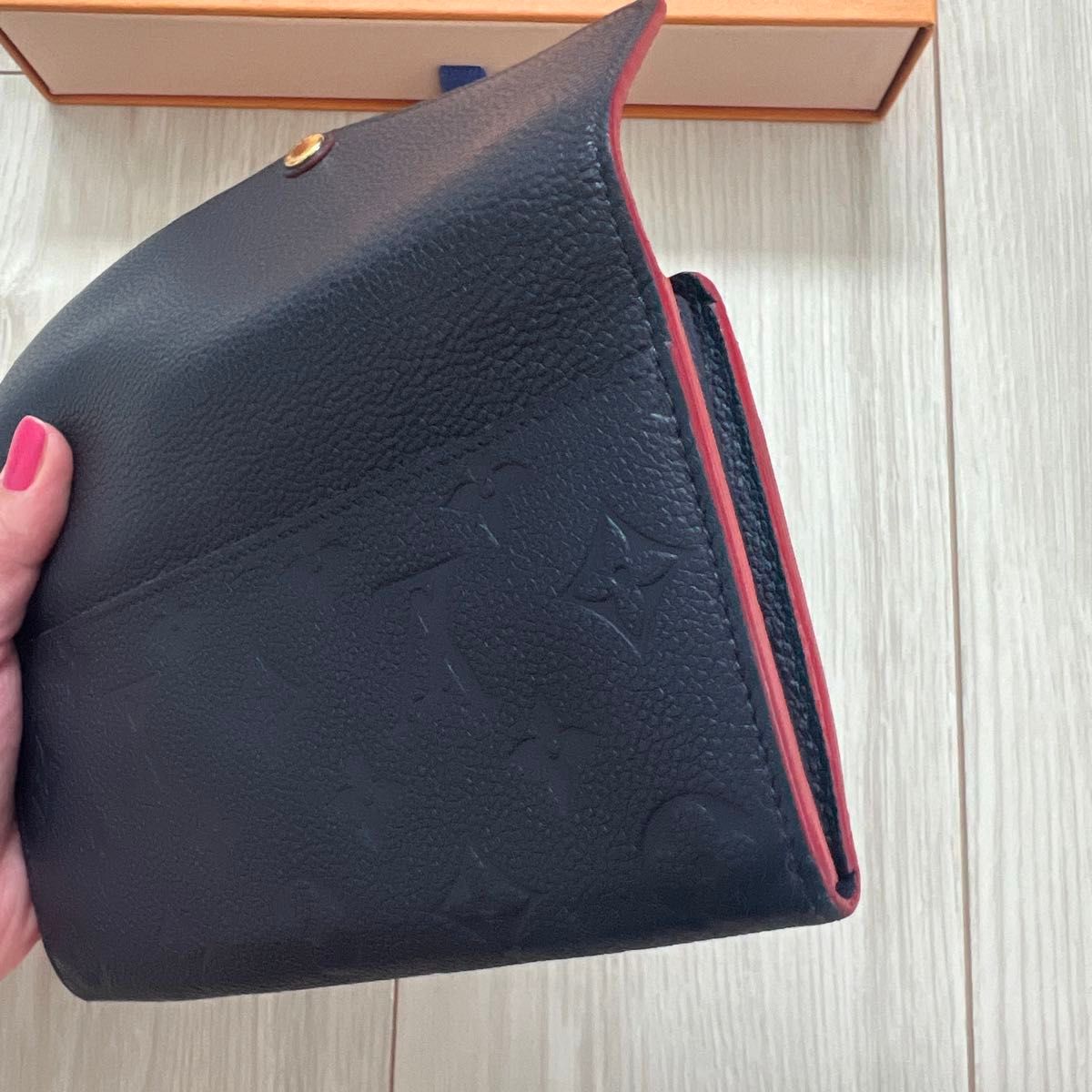 美品 LOUIS VUITTON アンプラント ルイヴィトン モノグラム 長 美品 LOUIS VUITTON アンプラント ルイヴィトン モノグラム 長