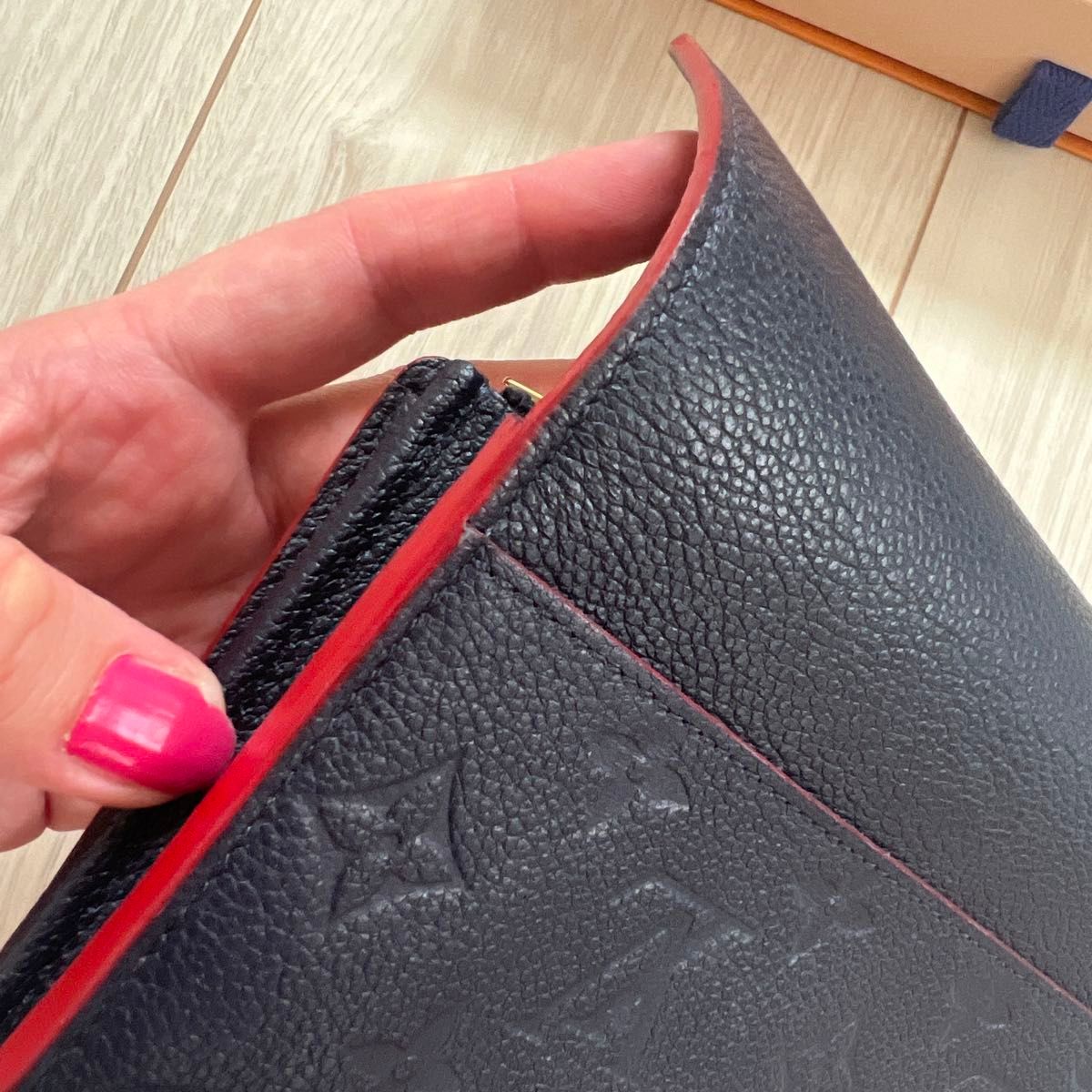 美品 LOUIS VUITTON アンプラント ルイヴィトン モノグラム 長 美品 LOUIS VUITTON アンプラント ルイヴィトン モノグラム 長