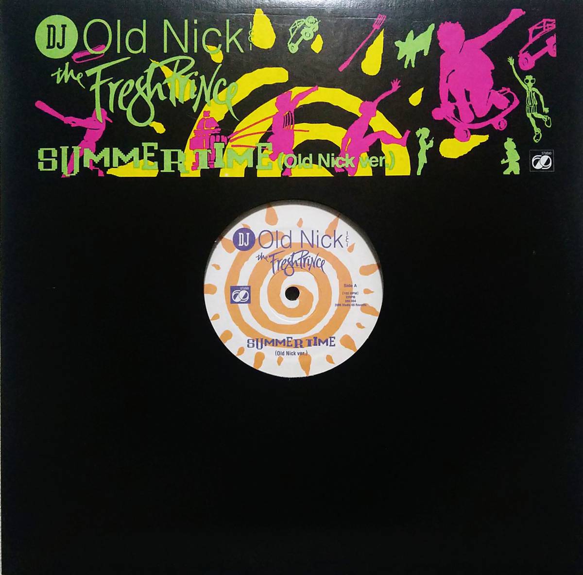 【12's Hip-hop】DJ Old Nick & The Fresh Prince（Will Smith）「Summertime」US盤