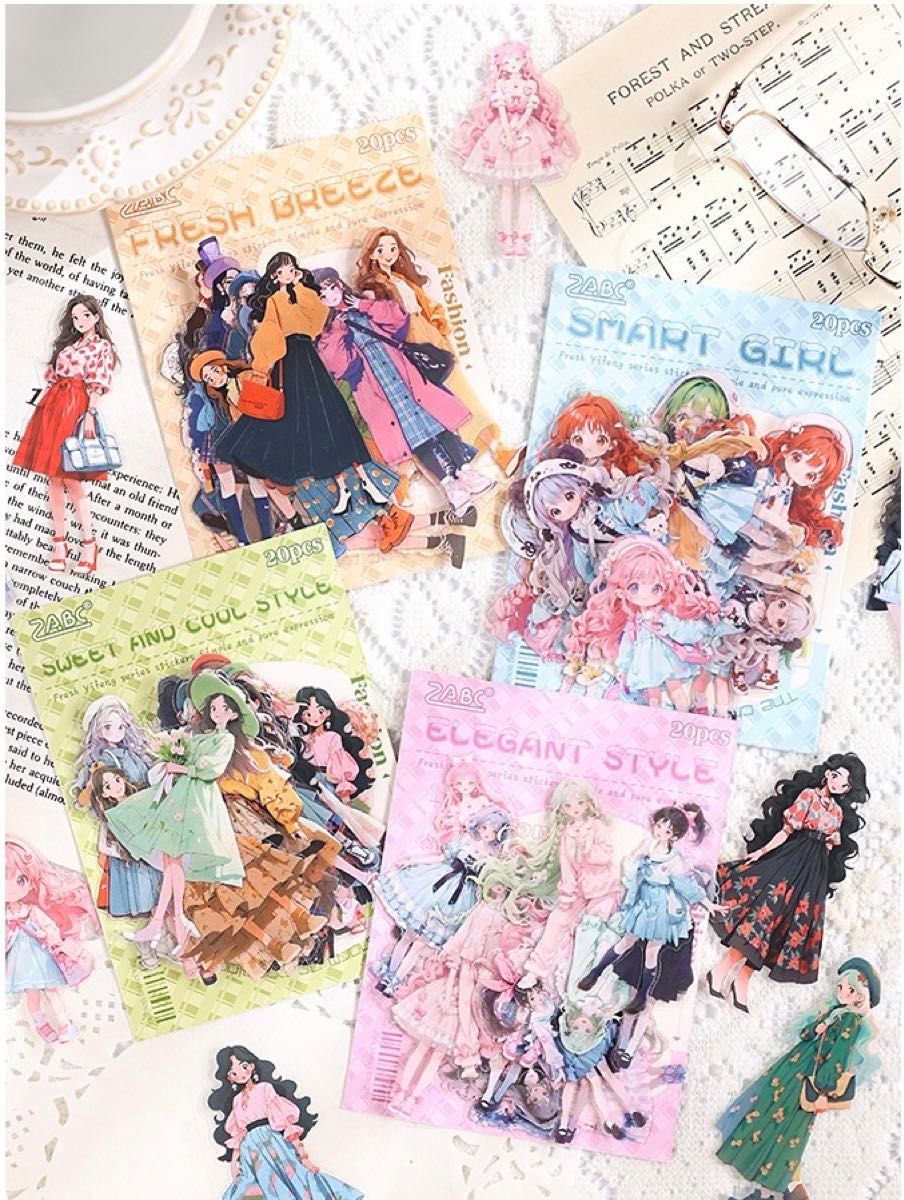 人物ステッカー まとめ売り コラージュ - メルカリ