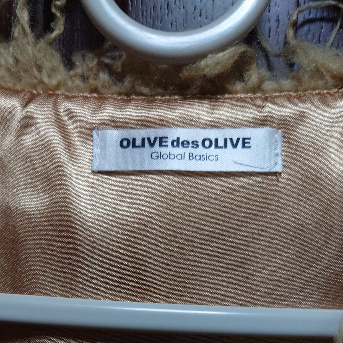 OLIVE des OLIVE ファー ベスト