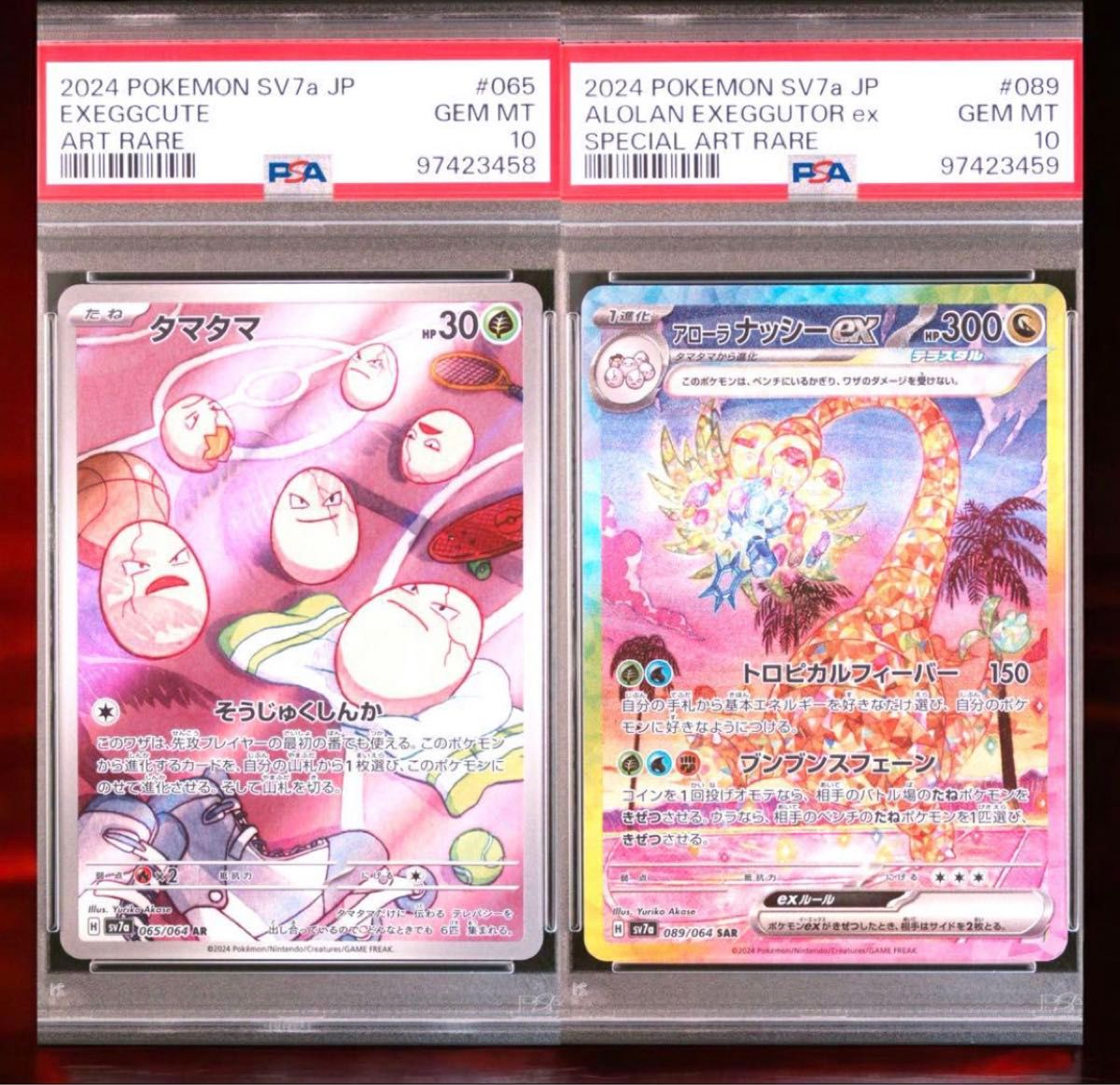 ポケモンカード アローラ ナッシー タマタマ 連番 PSA10|Yahoo ポケモンカード アローラ ナッシー タマタマ 連番 PSA10|Yahoo