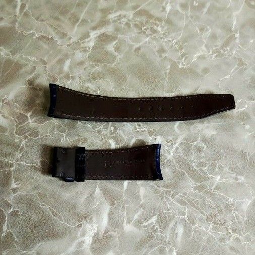 専用 ジャン ルソー アリゲーター ベルト ダークネイビー 22 専用 ジャン ルソー アリゲーター ベルト ダークネイビー 22