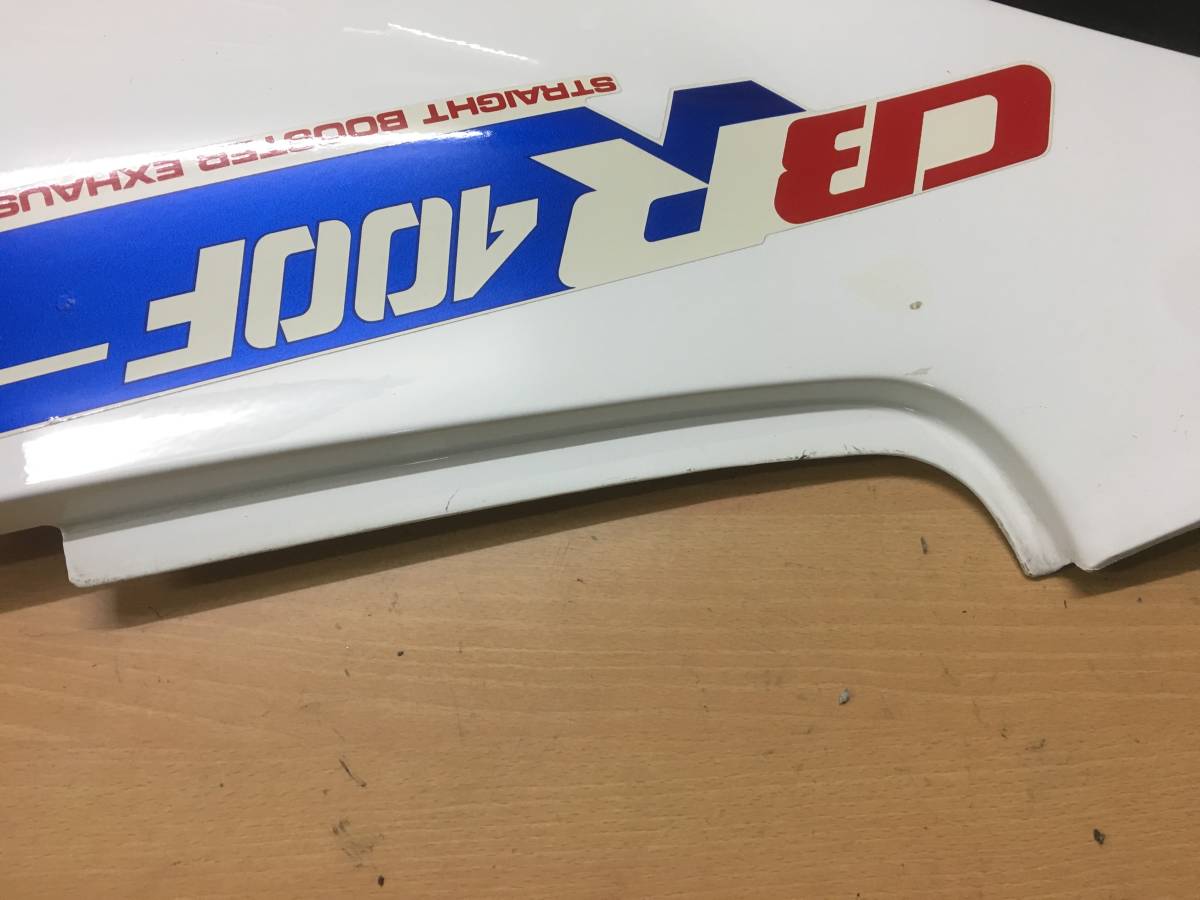 ヤフオク! - CBR400F-2型 純正 左側サイドカバー 青/白 当時物