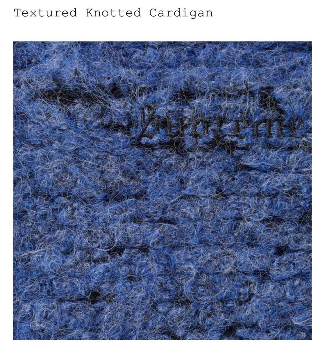 Supreme Textured Knotted Cardigan シュプリーム テクスチャー Supreme Textured Knotted Cardigan シュプリーム テクスチャー