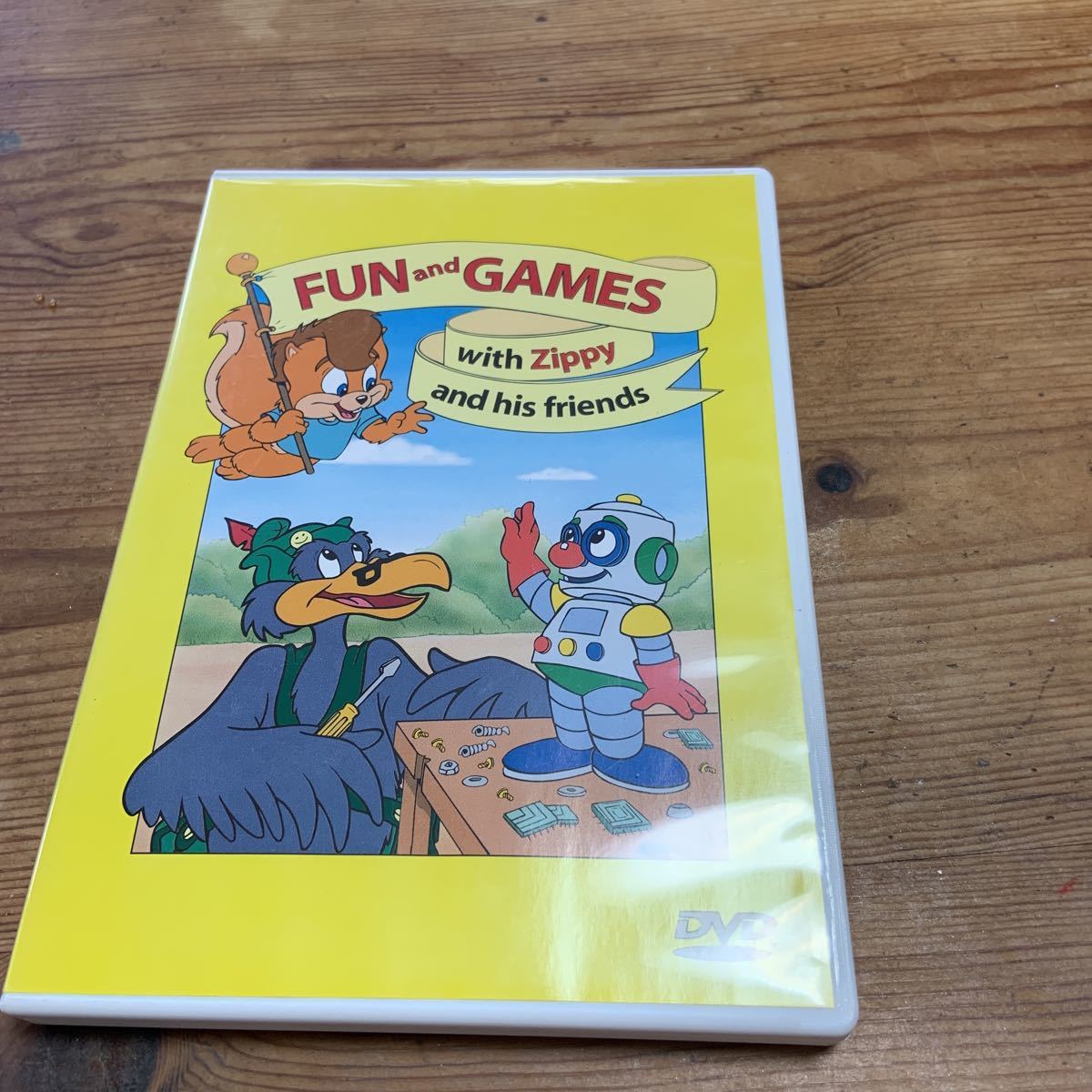 英語教材　　WFC 会員特典プレゼントDVD. FUN and GAMES with Zippy and his friends_画像1