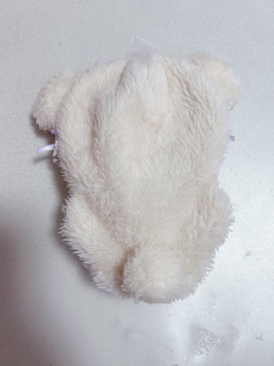 ぬい服 くま 白 むらさき にじぱぺ 10cm 11cm 着ぐるみ|Yahoo ぬい服 くま 白 むらさき にじぱぺ 10cm 11cm 着ぐるみ|Yahoo