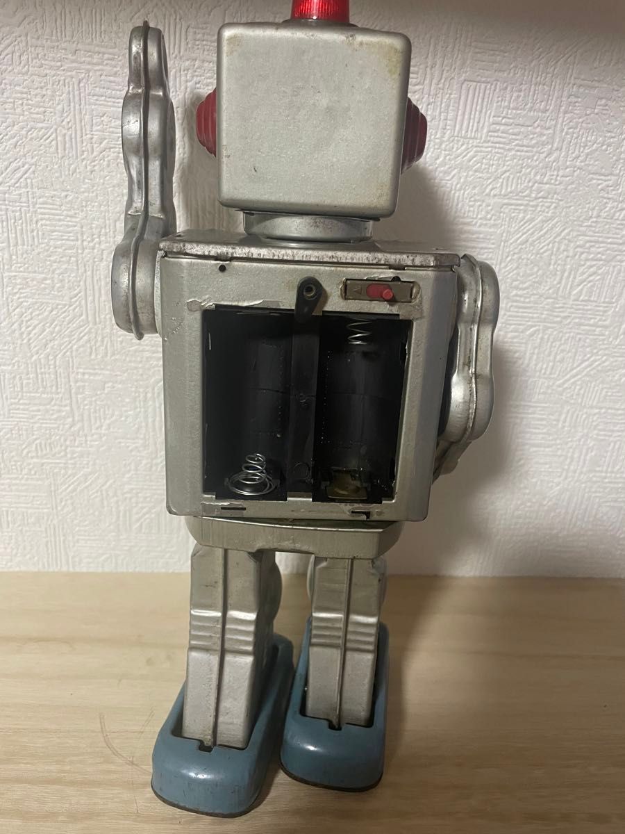 ブリキ ロボット 当時物 ビンテージ レトロ 昭和レトロ スペース ブリキ ロボット 当時物 ビンテージ レトロ 昭和レトロ スペース