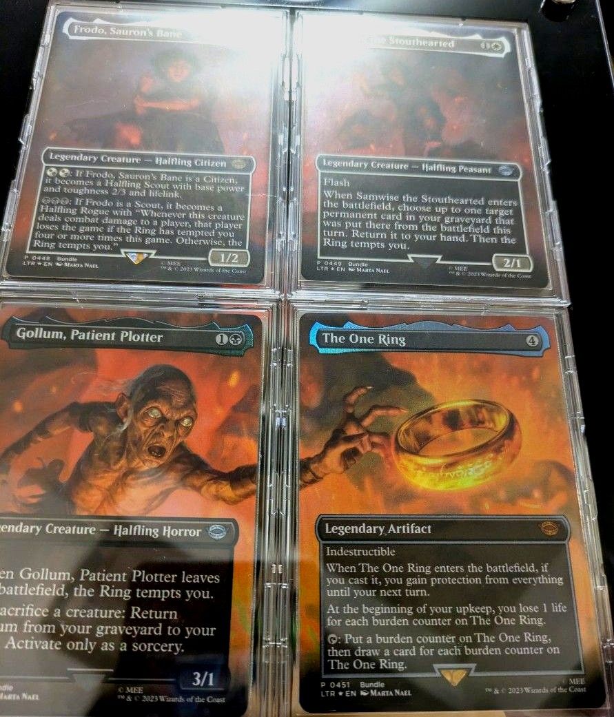 MTG ロードオブザリング バンドル版セット 一つの指輪 英語 MTG ロードオブザリング バンドル版セット 一つの指輪 英語