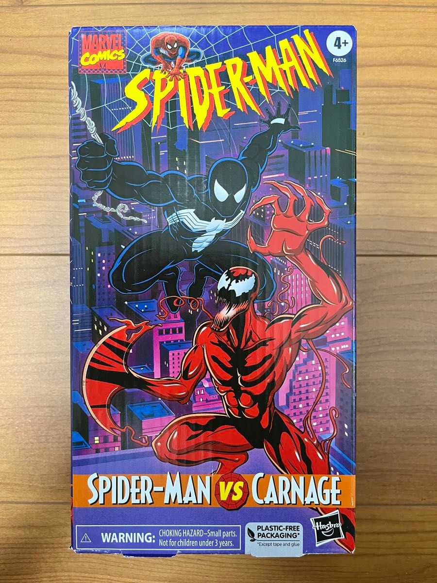 マーベルレジェンド スパイダーマン & カーネイジ VHSパッケージ マーベルレジェンド スパイダーマン & カーネイジ VHSパッケージ