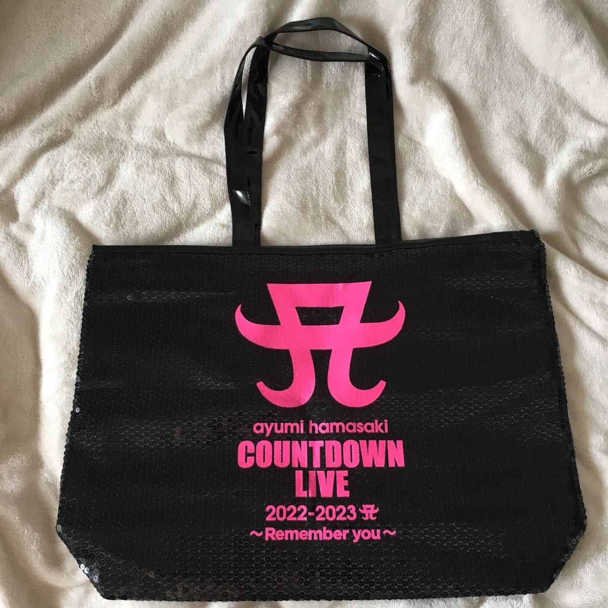 【浜崎あゆみ スパンコール】 テイクアウトバッグ】COUNTDOWN 2022 浜崎あゆみ スパンコール バッグ COUNTDOWN LIVE 2022-2023 A