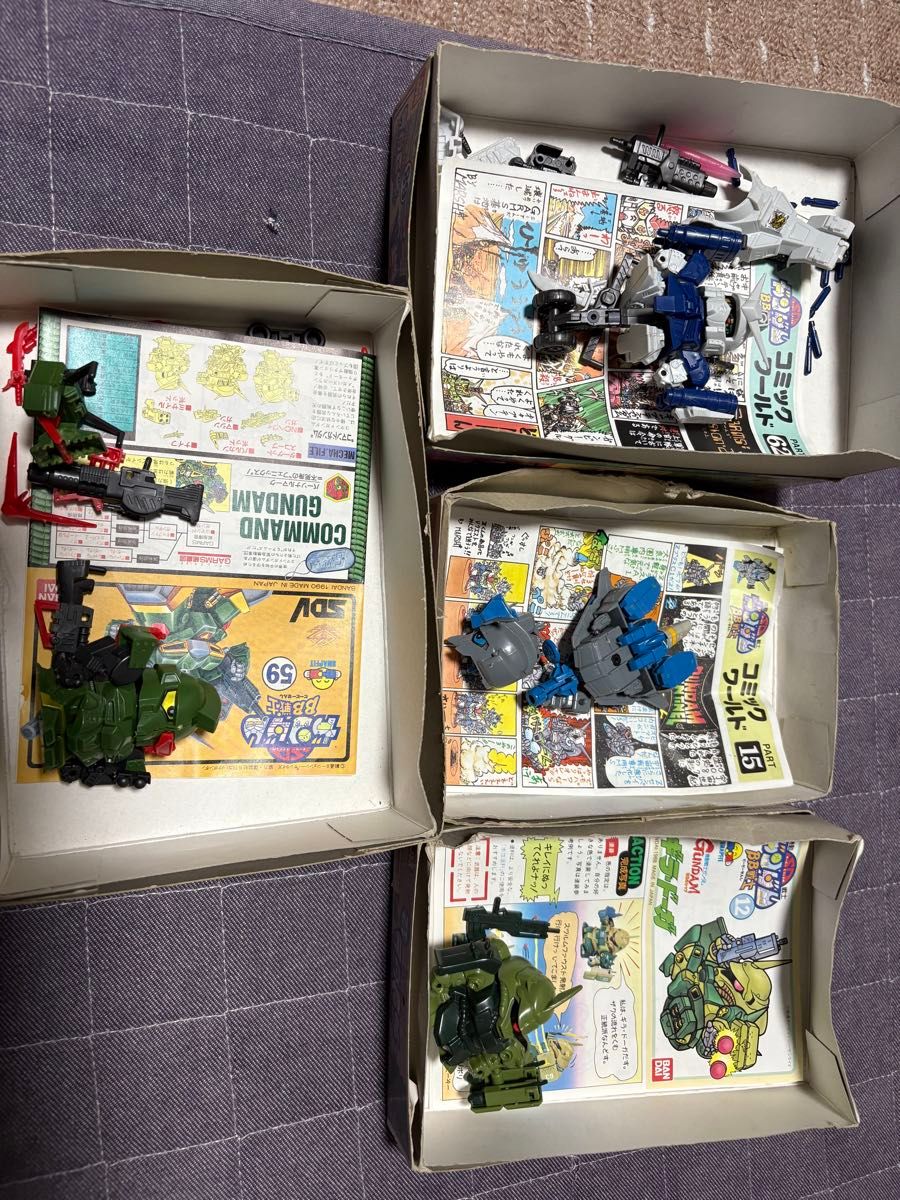 ジャンク】元祖SDガンダム BB戦士 ガンプラ 他 まとめ売り ジャンク】元祖SDガンダム BB戦士 ガンプラ 他 まとめ売り