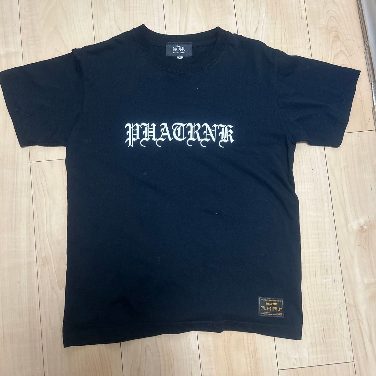 PHATRNK ファットランク キリストロゴ Tシャツ 黒 M メンズ PHATRNK ファットランク キリストロゴ Tシャツ 黒 M メンズ