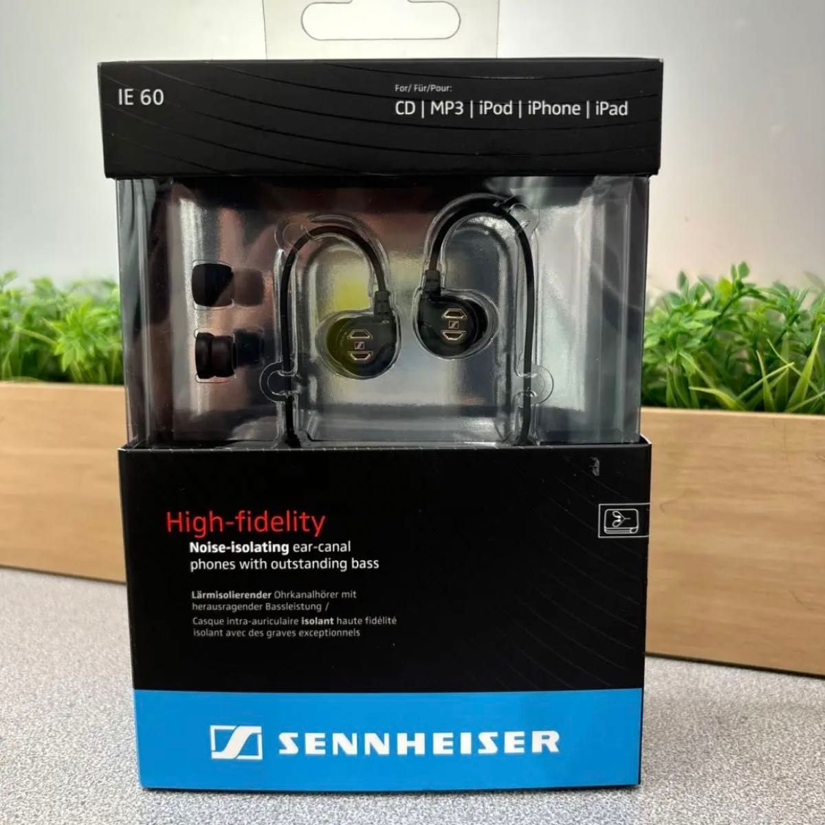 新品未使用】SENNHEISER IE60 高音質有線イヤホン イヤホン 新品未使用】SENNHEISER IE60 高音質有線イヤホン イヤホン
