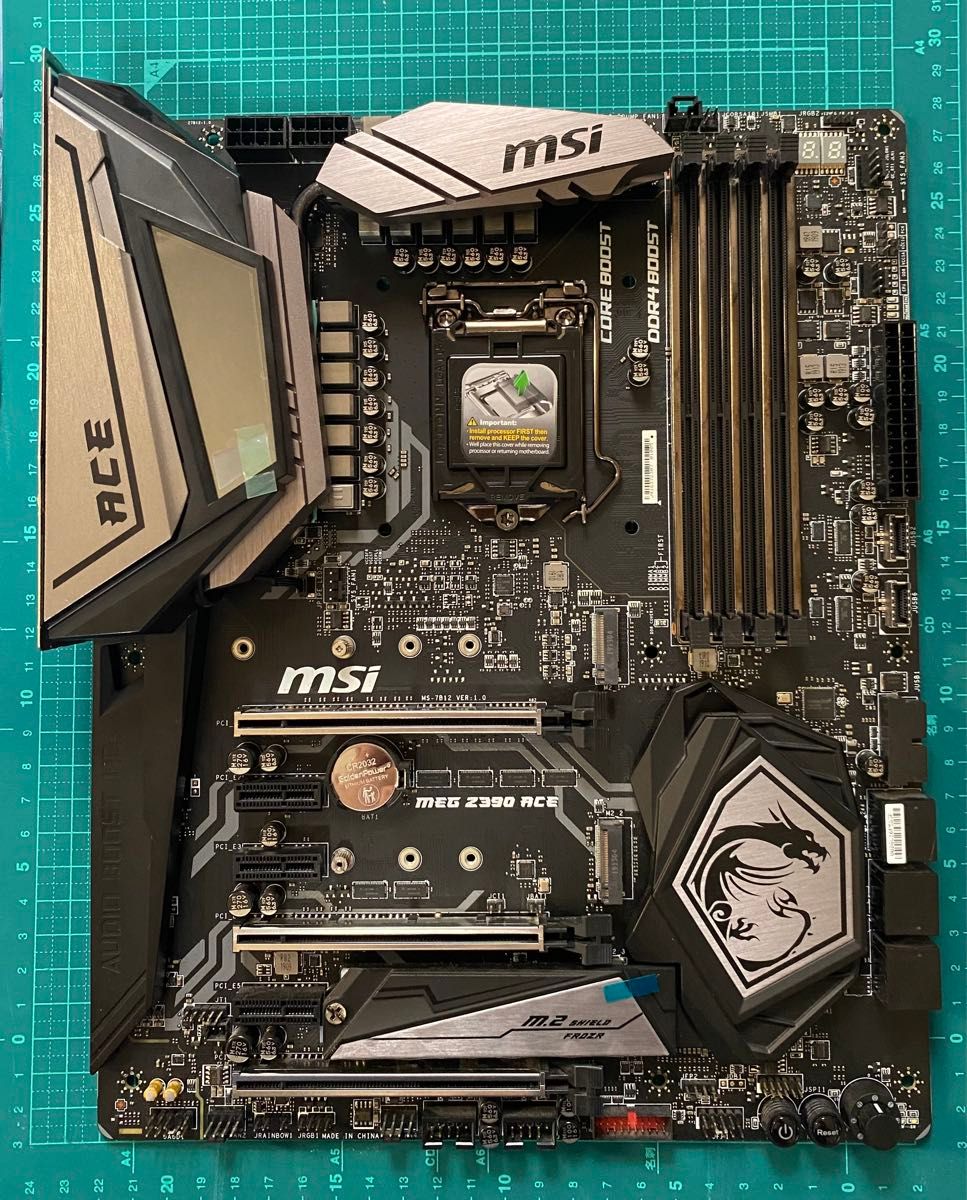 マザーボード MSI MEG Z390 ACE 【動作確認済】|Yahoo!フリマ マザーボード MSI MEG Z390 ACE 【動作確認済】|Yahoo!フリマ