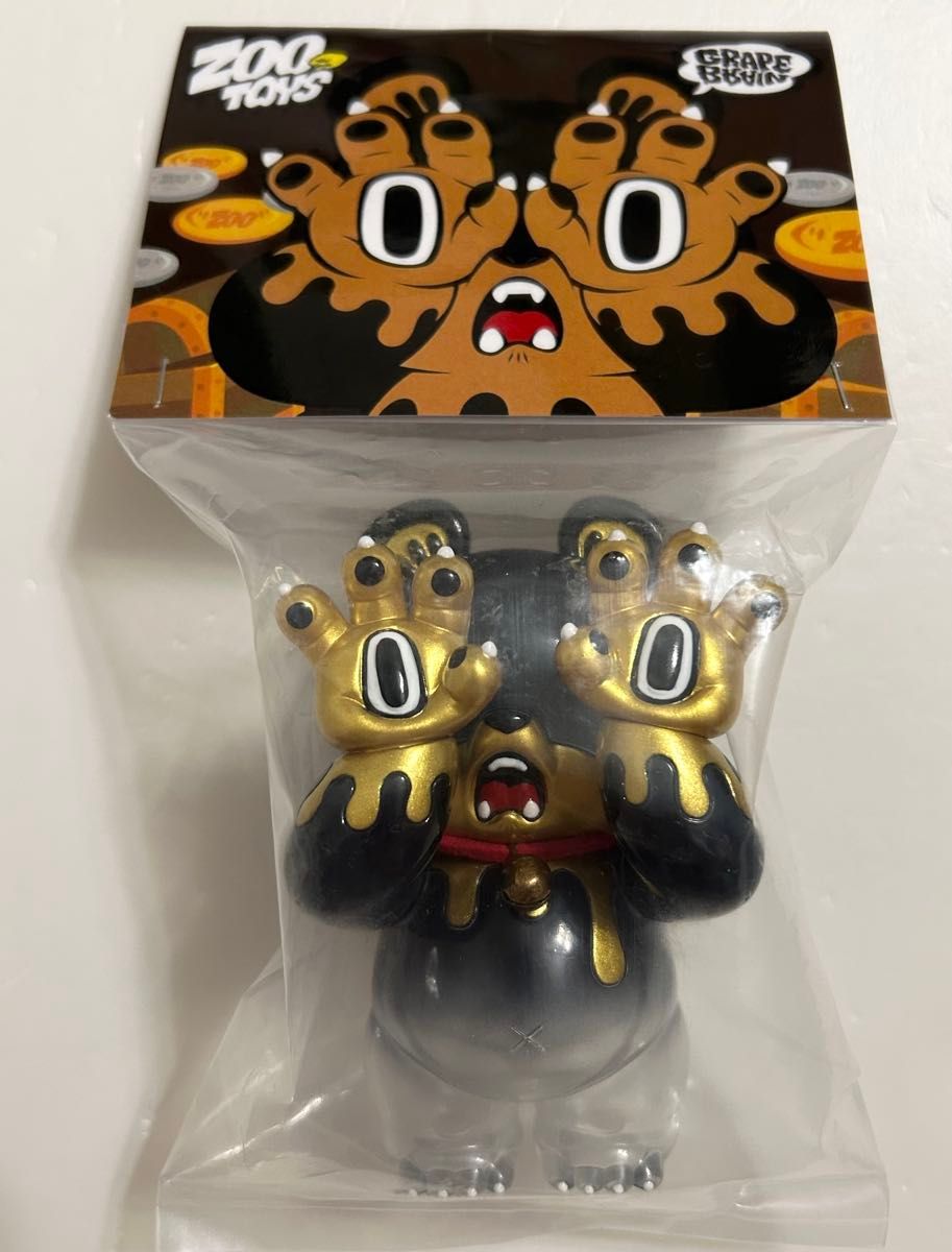 新品 GRAPE BRAIN 台湾 ZOO BEAR どんぐり ソフビ フィギュア 新品 GRAPE BRAIN 台湾 ZOO BEAR どんぐり ソフビ フィギュア