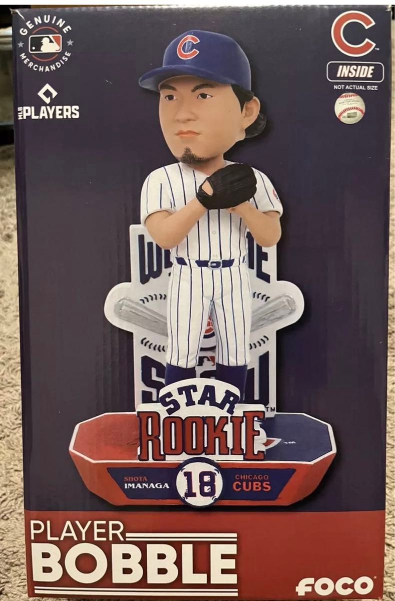 96個限定 今永昇太 MLBスタールーキー ボブルヘッド カブス 96個限定 今永昇太 MLBスタールーキー ボブルヘッド カブス