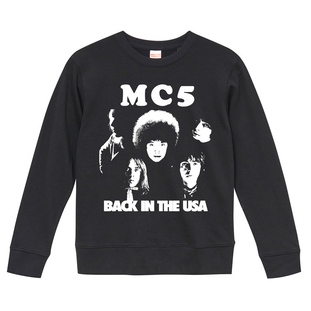 【Sサイズ 新品 黒スウェット】MC5 サイケデリック ハードロック ガレージパンク 甲本ヒロト 60s 70s LP CD レコード 7inch GARAGE PUNK_画像1